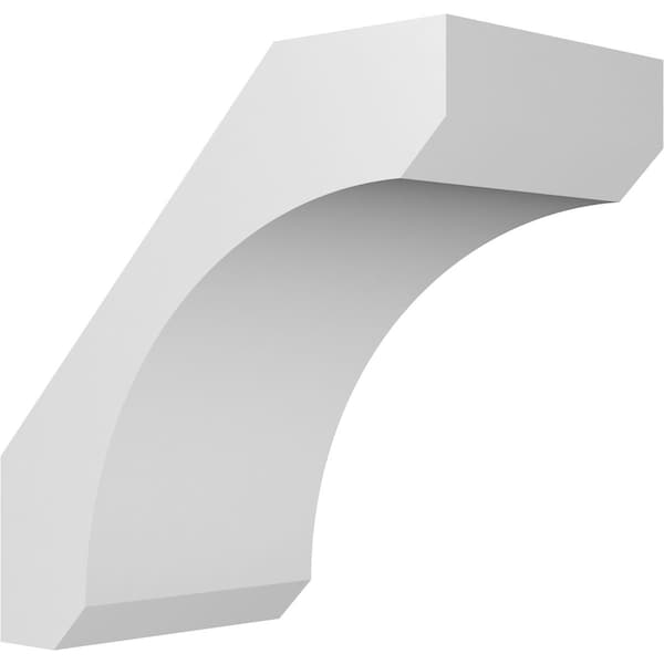 Ekena Millwork 3 1/2-in. W x 6-in. D x 6-in. H Legacy Architectural Grade PVC Knee Brace BRCP035X06X06LEC - main